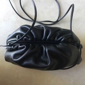 Botegga Veneta Black Pouch Bag
